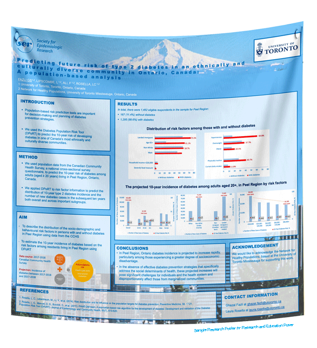 Toronto Poster : Fabric Conference Poster Starting from $60-$70 Ontario Toronto Poster : Fabric Conference Poster Starting from $70